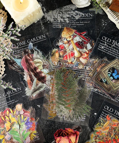 🎁240 Pcs Memory Garden Series PET Stickers Set