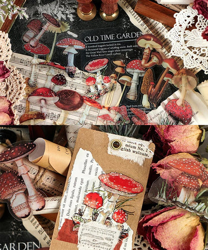 🎁240 Pcs Memory Garden Series PET Stickers Set