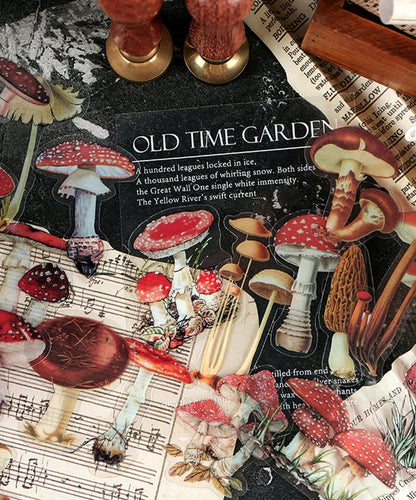 🎁240 Pcs Memory Garden Series PET Stickers Set