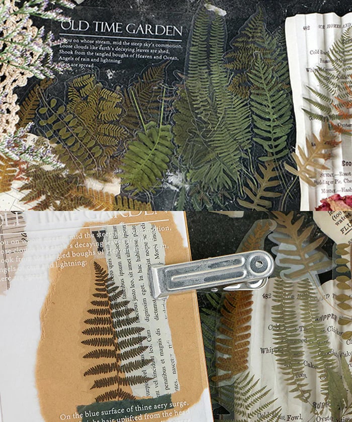 🎁240 Pcs Memory Garden Series PET Stickers Set